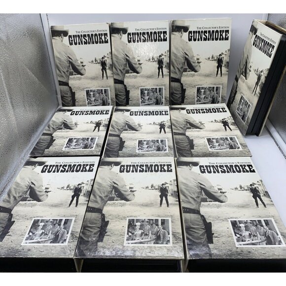 Gunsmoke VHS Collector’s Edition Columbia House CBS Western Bundle Of 10 - Picture 5 of 8